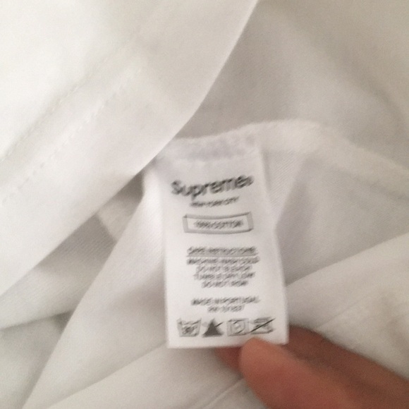 Comme des garçons x supreme split box logo tee - Picture 4 of 6